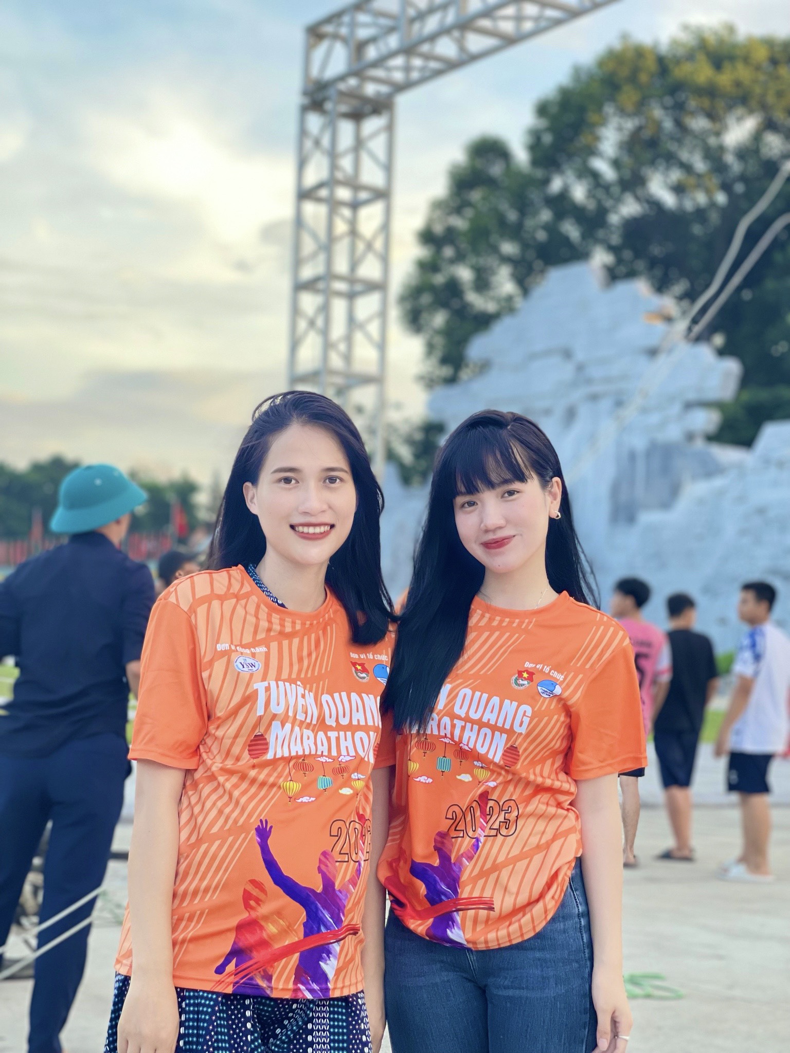 Mẫu áo thun giải chạy Marathon Tuyên Quang